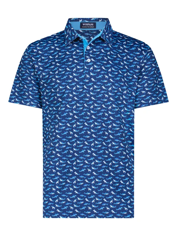 Sharks Polo made by Zulily