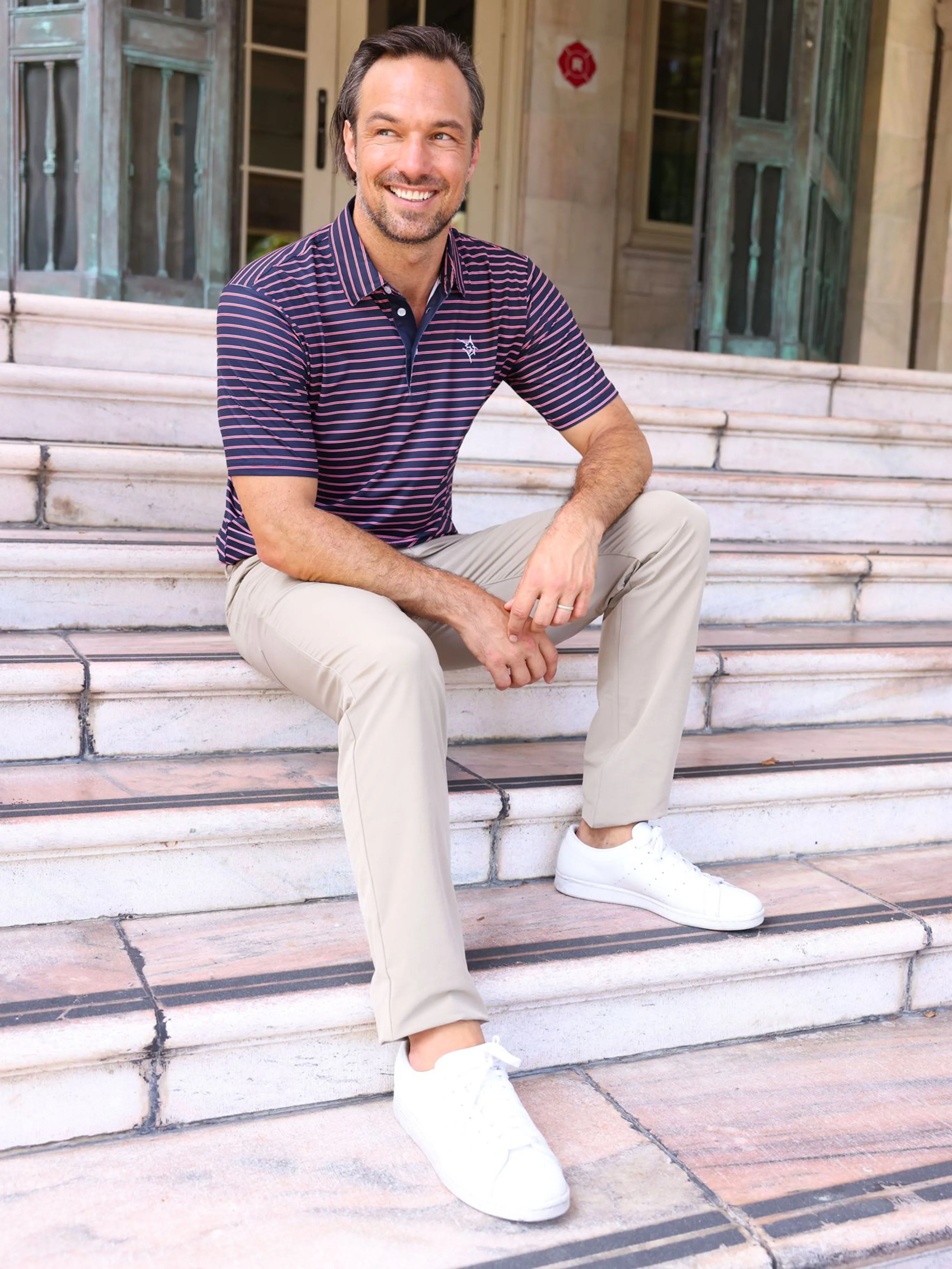 Striper Polo sold by Zulily product image thumbnail 3