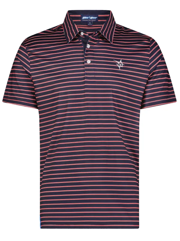 Striper Polo made by Zulily