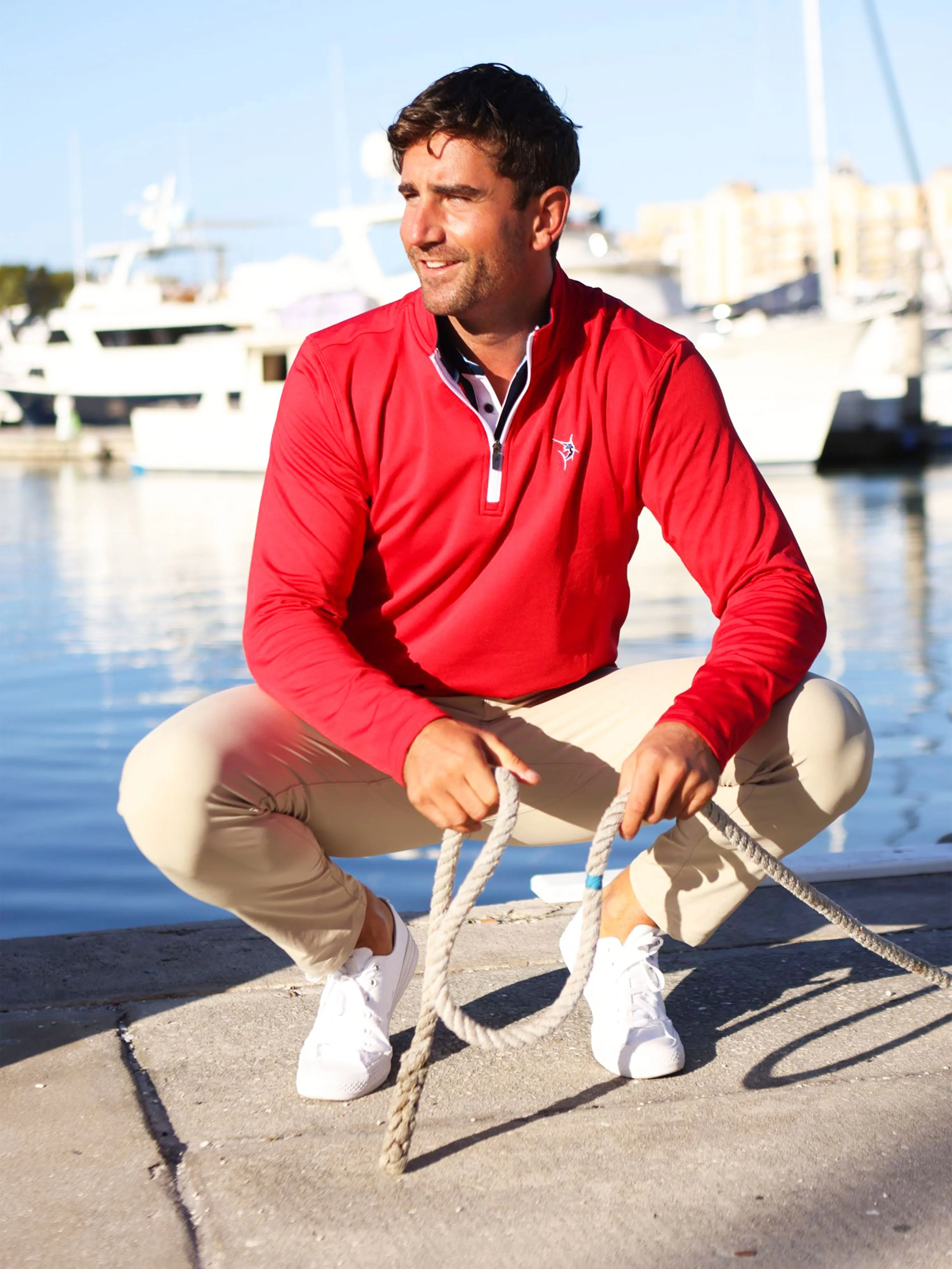 Montauk Quarter Zip Midweight Comfort sold by Zulily product image thumbnail 3
