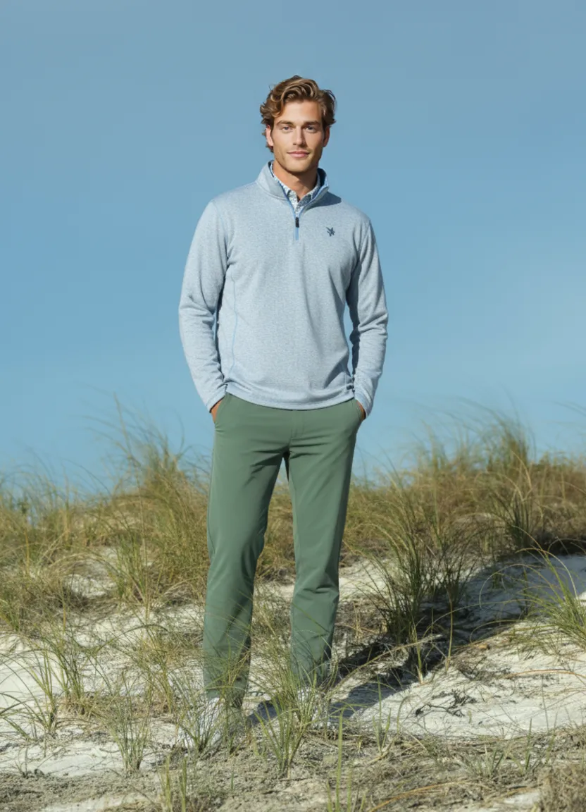 Montauk Quarter Zip Midweight Comfort sold by Zulily product image thumbnail 2