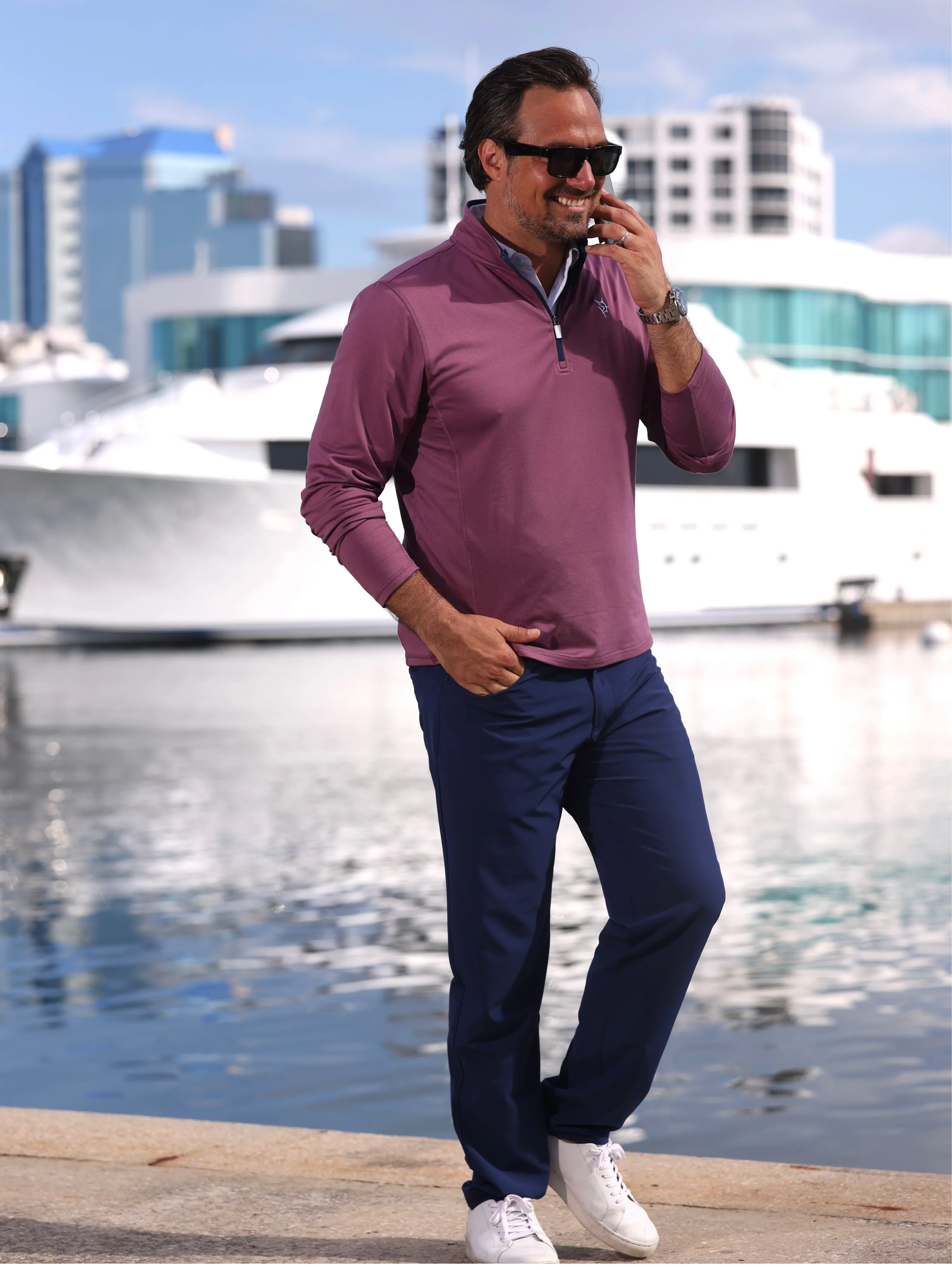 Montauk Quarter Zip Midweight Comfort sold by Zulily product image thumbnail 2