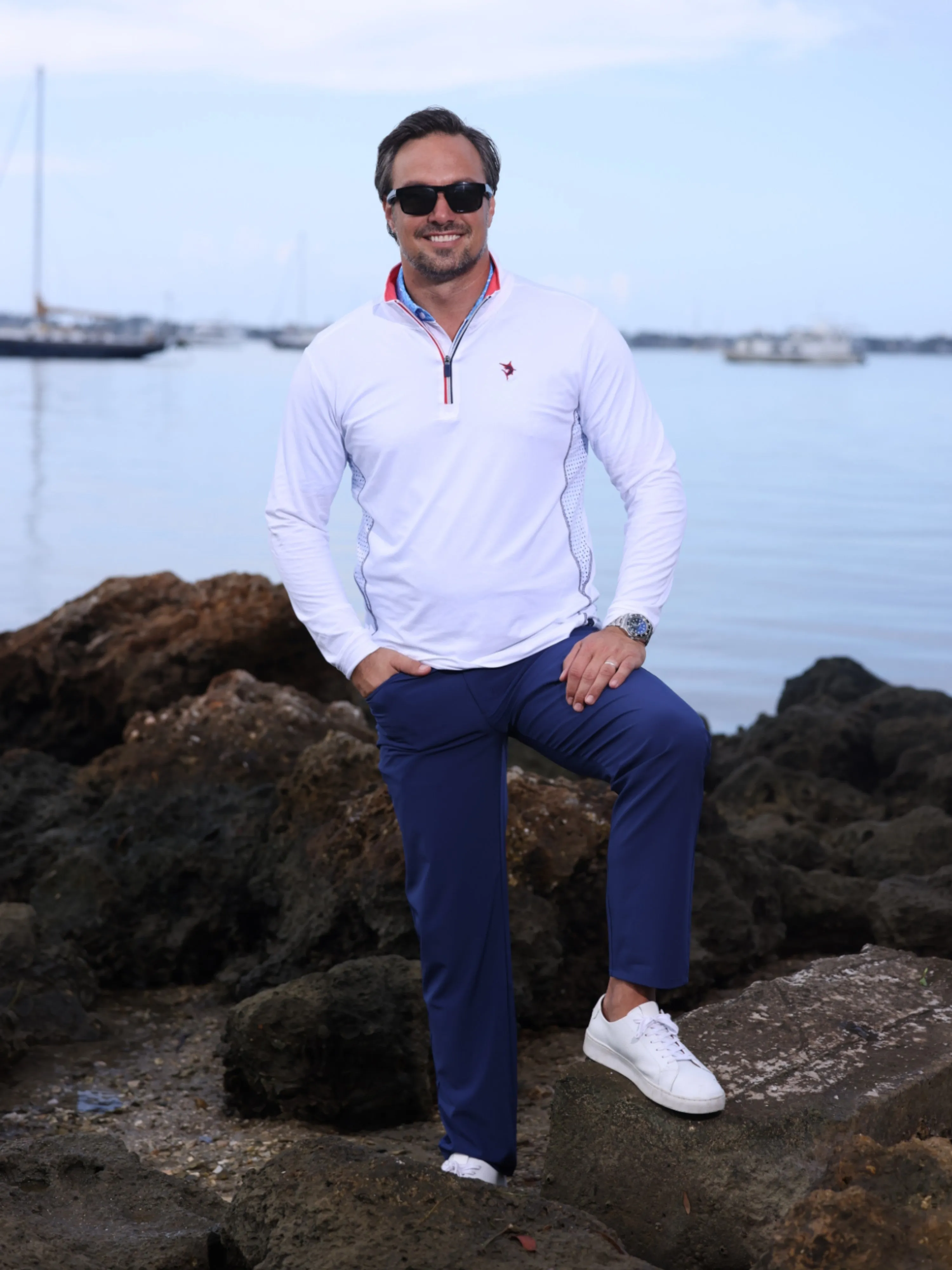 Monterey Performance Quarter Zip sold by Zulily product image thumbnail 3