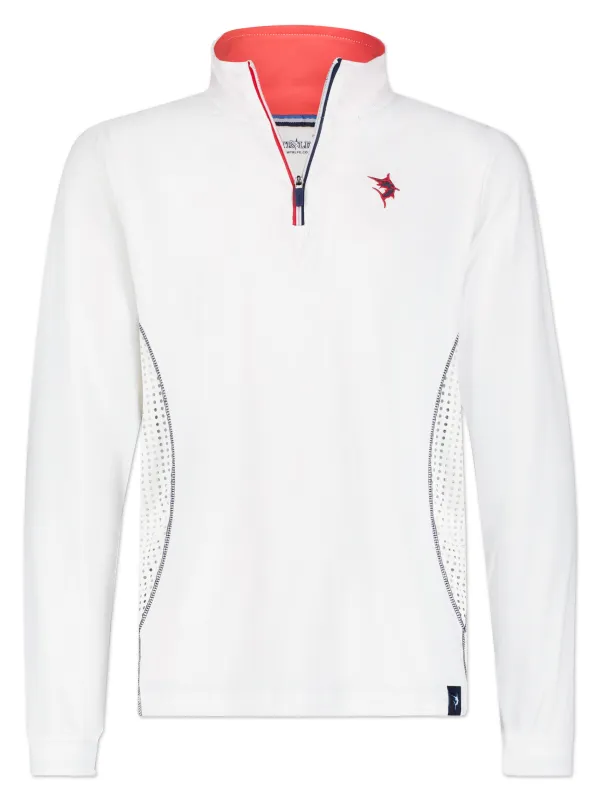 Monterey Performance Quarter Zip made by Zulily