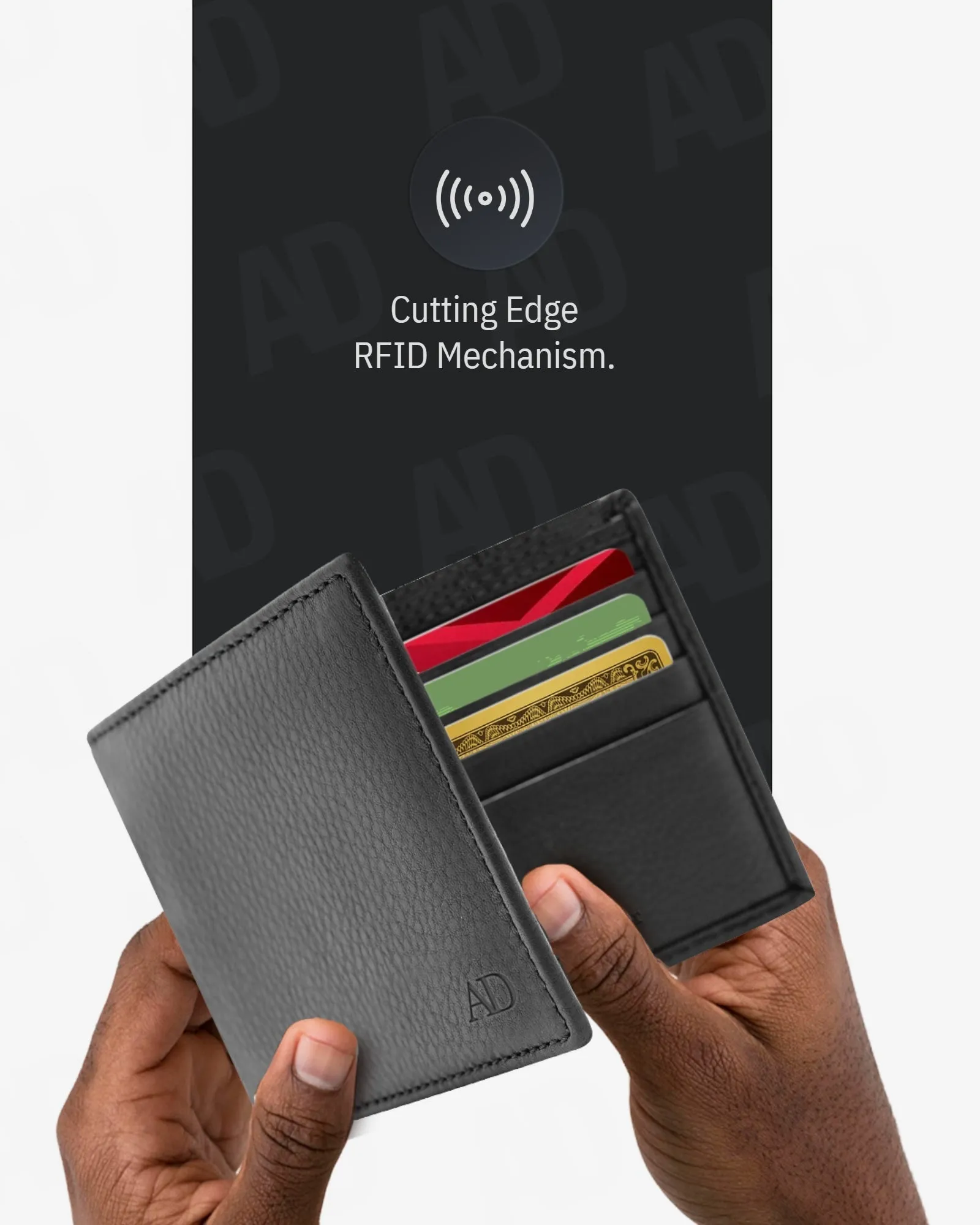 Slim Bifold Wallet With ID Window sold by Zulily product image thumbnail 5