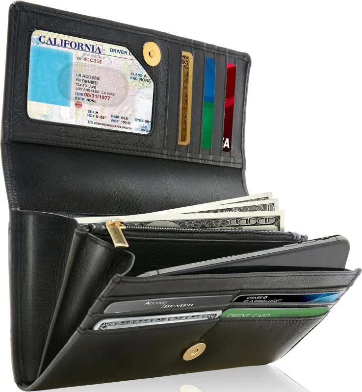 Accordion Clutch Wallet made by Zulily