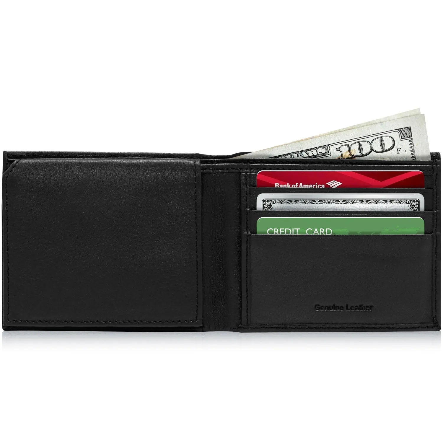 Leather Bifold Wallet sold by Zulily product image thumbnail 3