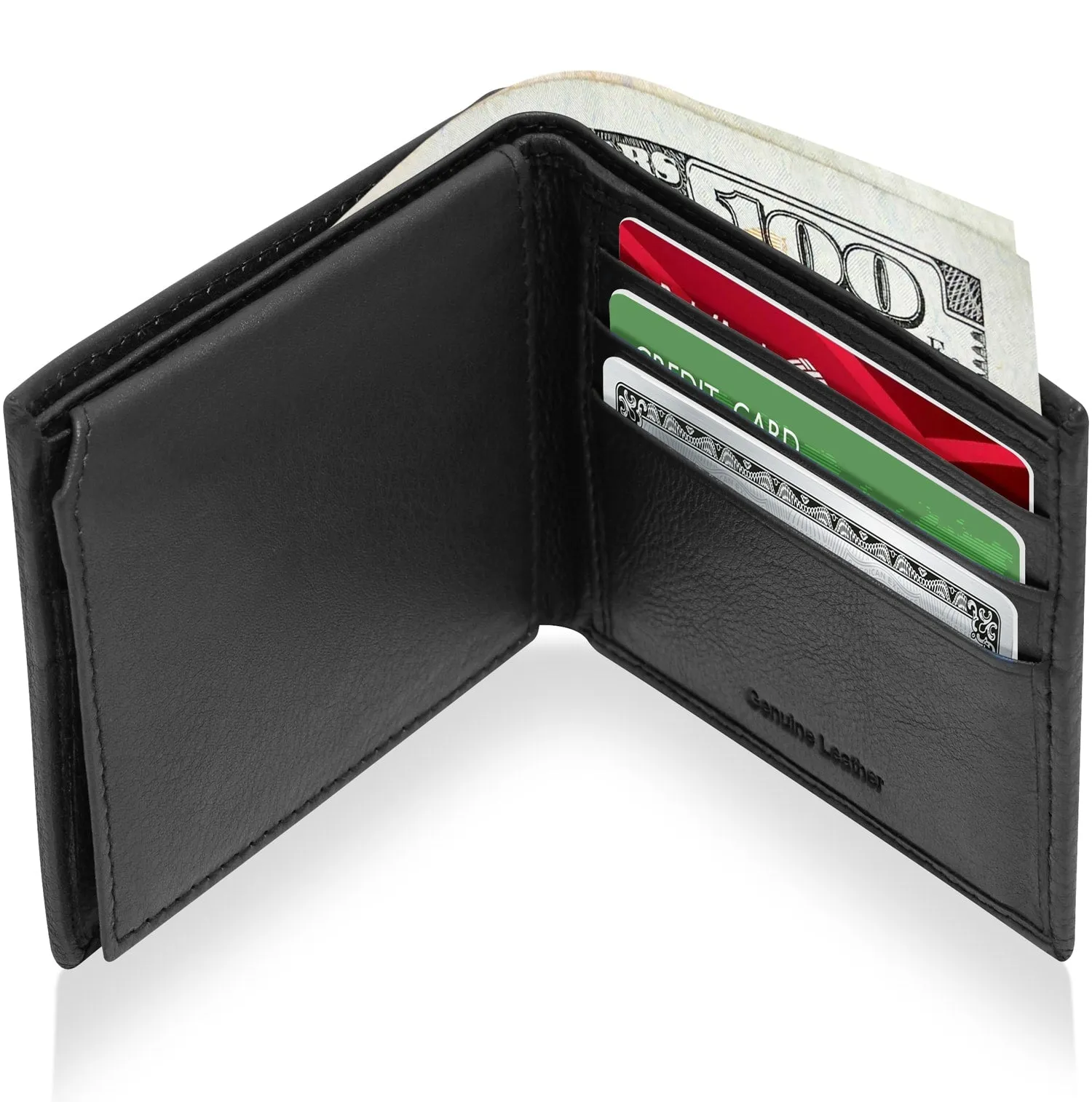 Leather Bifold Wallet sold by Zulily product image thumbnail 4