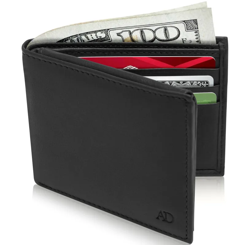 Leather Bifold Wallet made by Zulily