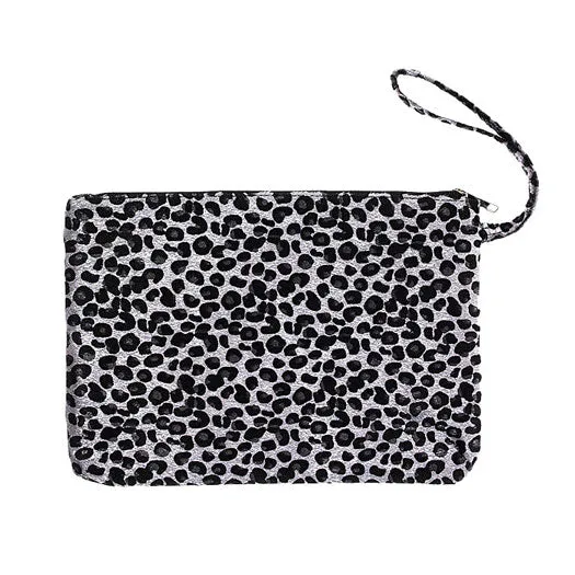 Leopard Print Large Pouch Clutch Bag sold by Zulily product image thumbnail 4