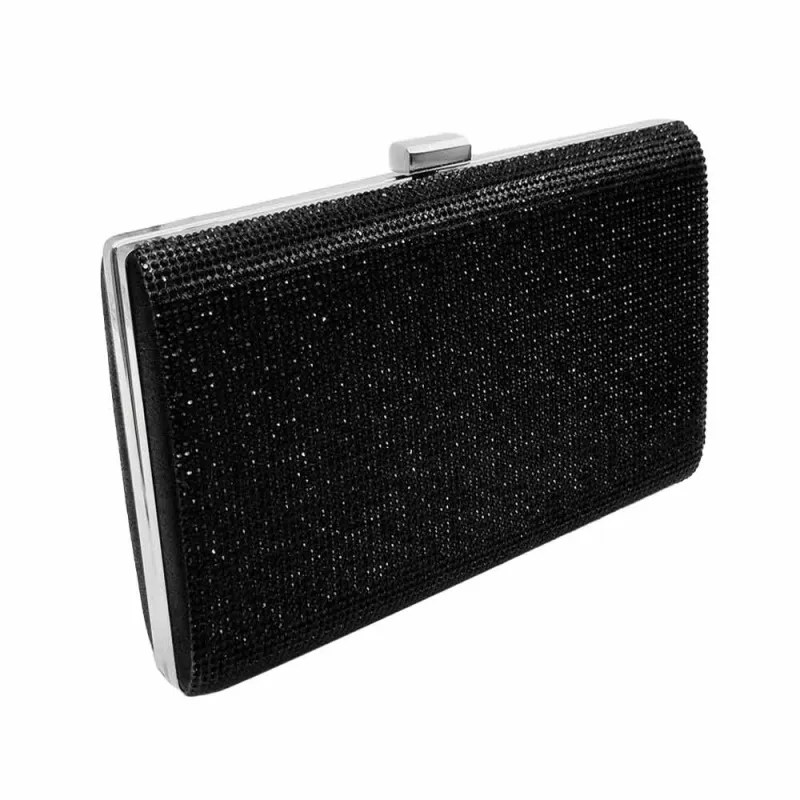 Crystal Shimmery Evening Clutch Bag made by Zulily