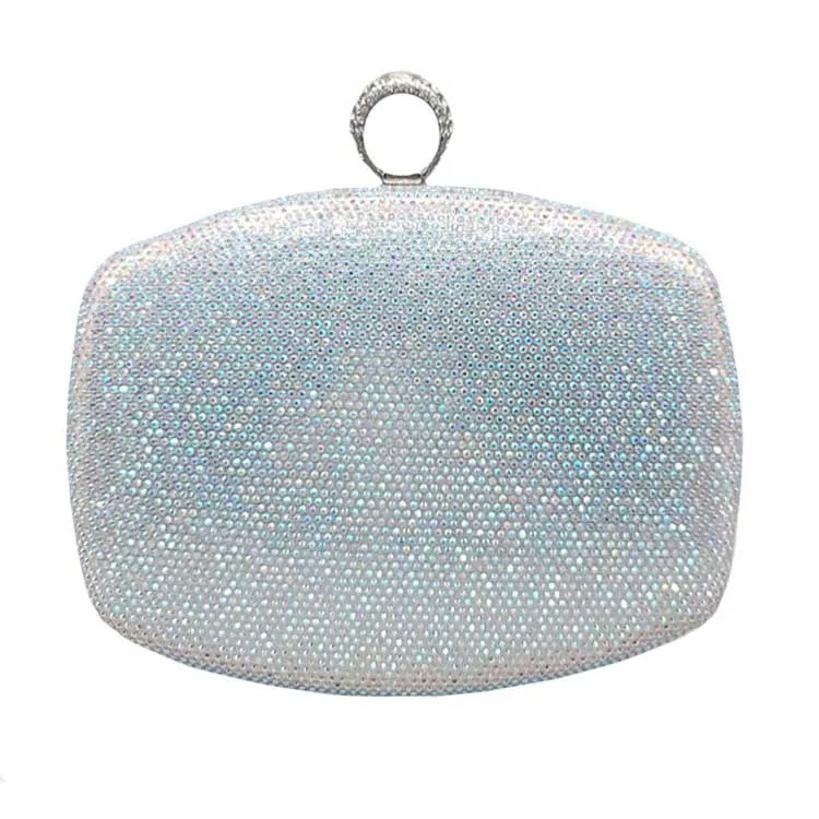 Shimmery Evening Clutch Bag Clasp Closure sold by Zulily product image thumbnail 2