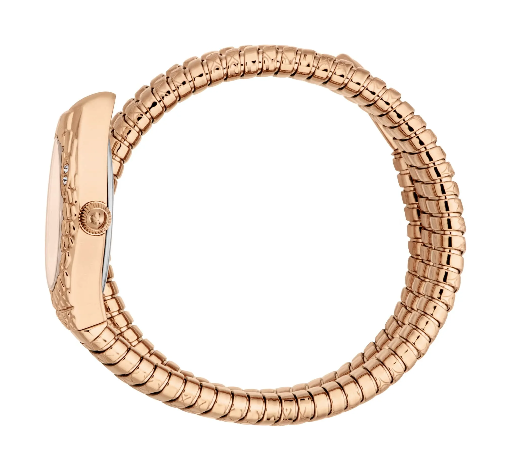 Just CAVALLI Women Watch, Rose Gold Color Case, Rose Gold Dial, Rose Gold Color Metal Bracelet, 2 Hands, 3 Atm sold by Zulily