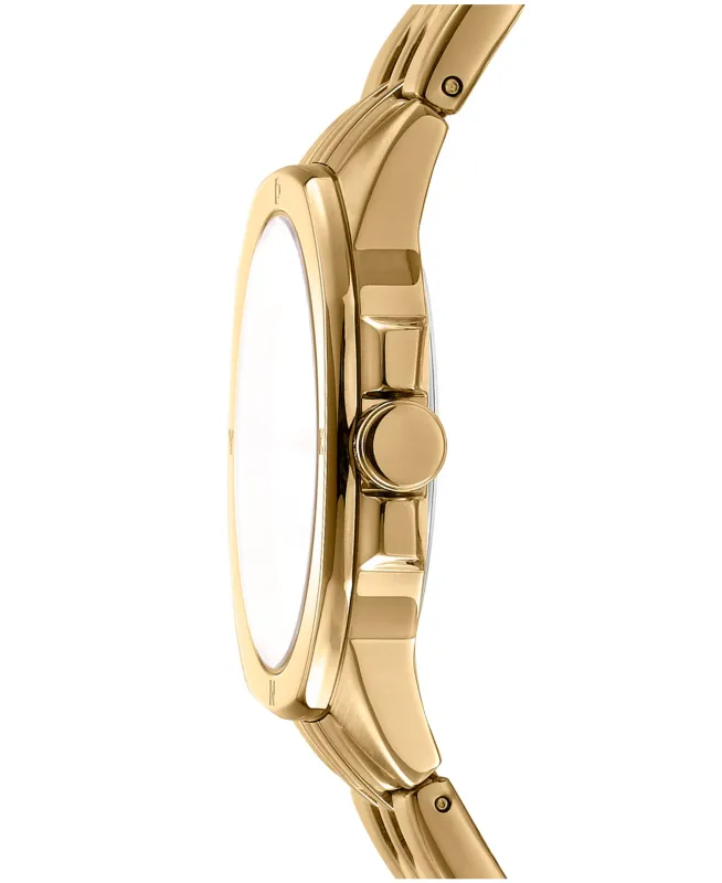 Dkny Women Watch, Gold Color Case, Champagne Dial, Gold Color Metal Bracelet, 3 Hands, 5 Atm made by DKNY