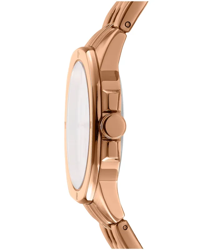 Dkny Women Watch, Rose Gold Color Case, Rose Gold Dial, Rose Gold Color Metal Bracelet, 3 Hands, 5 Atm made by DKNY
