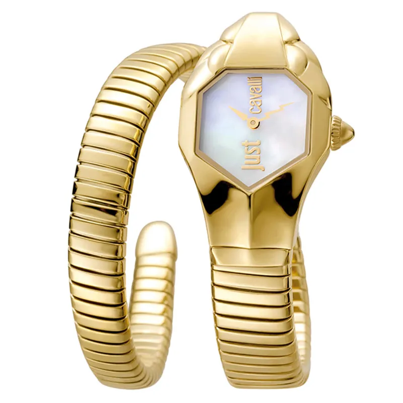 Just Cavalli Women's Glam Chic Silver Dial Stainless Steel Watch Jc1l001m0025 made by Just Cavalli