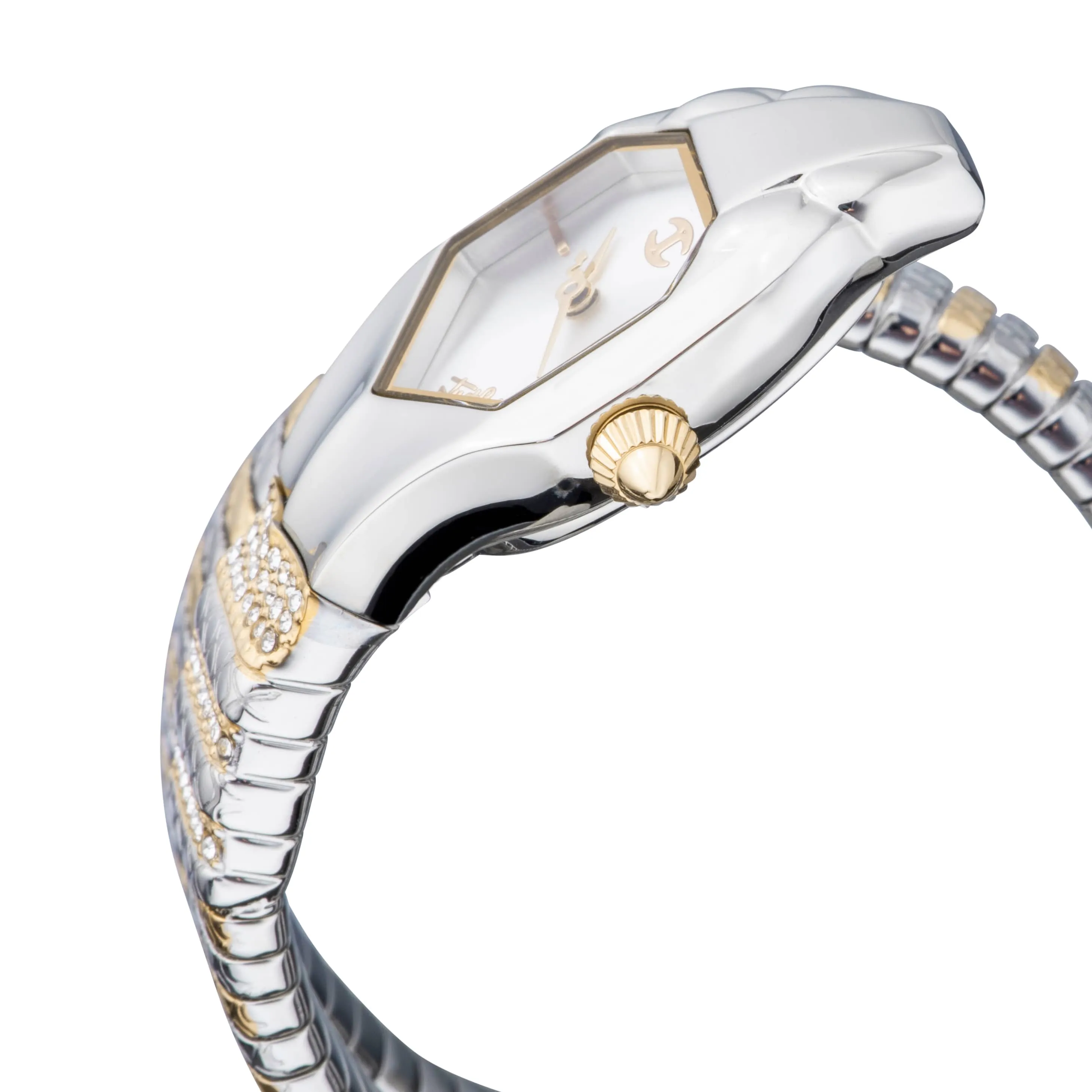 Just Cavalli Women's Just Glam EVO 2 Silver Dial Stainless Steel Bracelet Watch sold by Zulily product image thumbnail 4