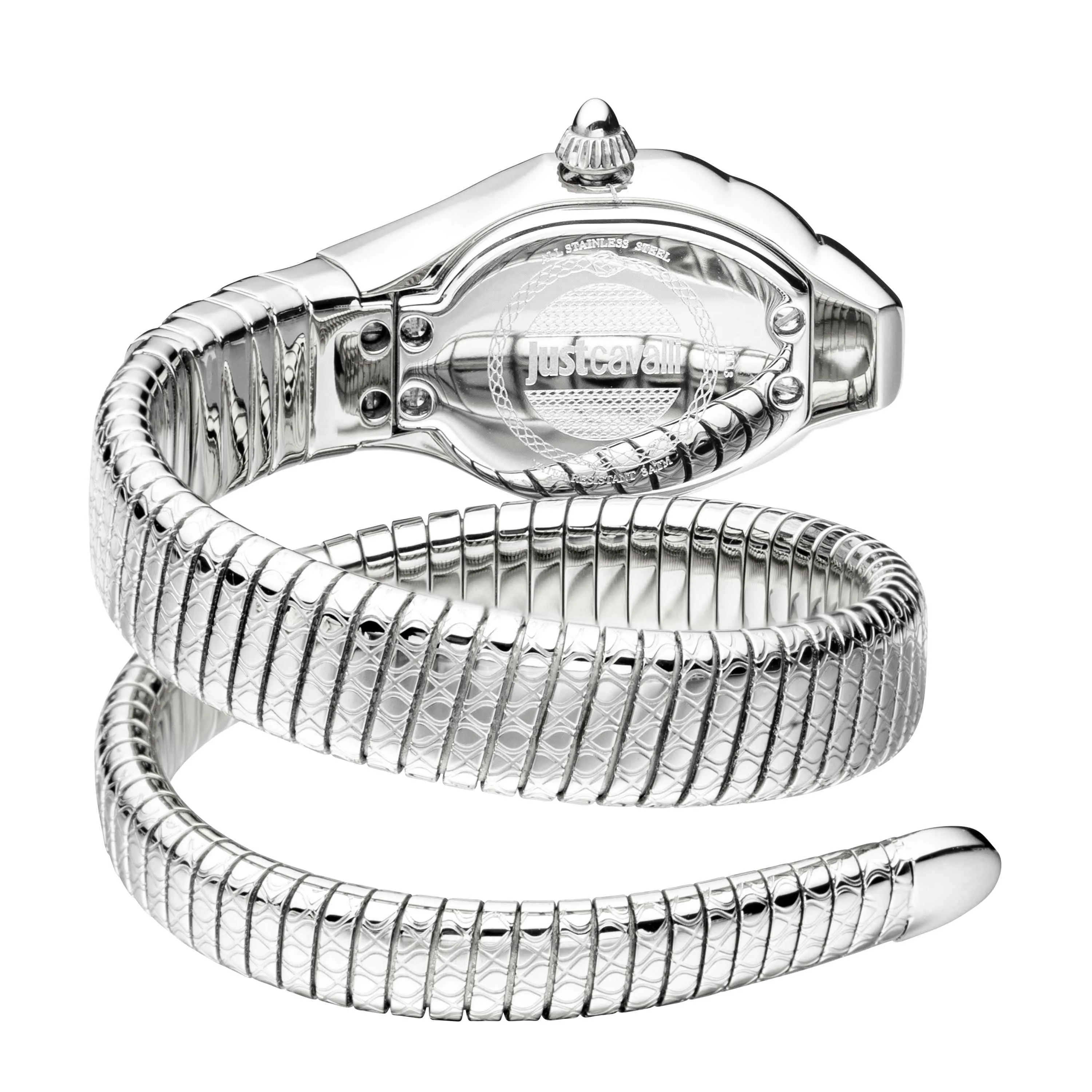 Just Cavalli Women's Just Glam EVO 2 Silver Dial Stainless Steel Bracelet Watch sold by Zulily product image thumbnail 2