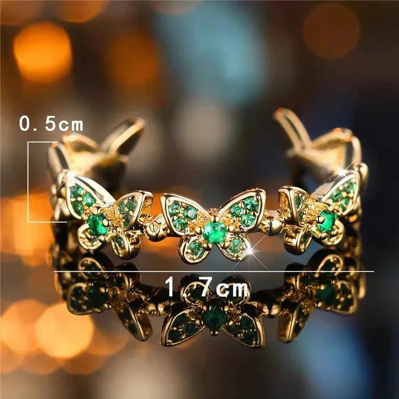 Butterfly Adjustable Ring sold by Zulily product image thumbnail 2