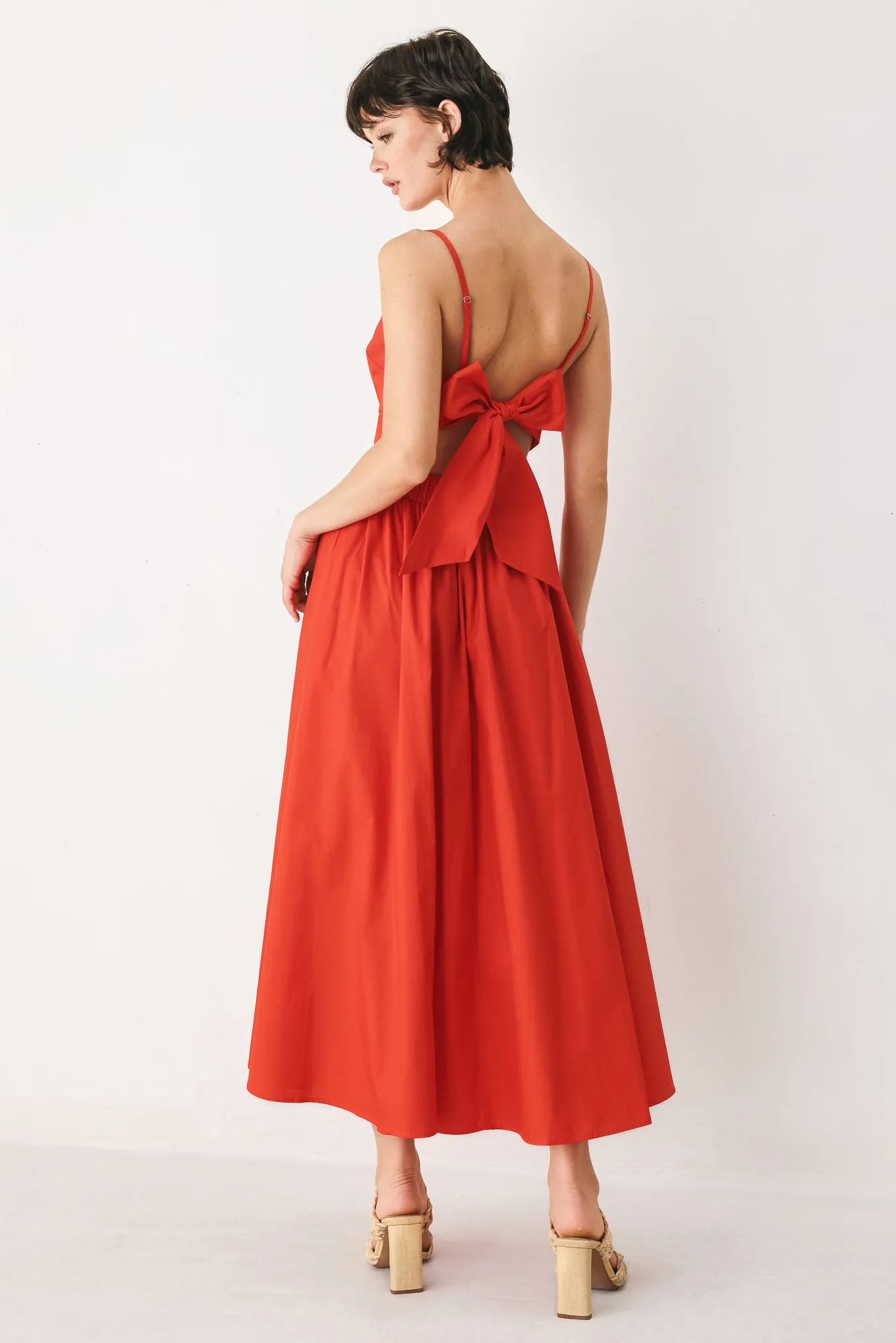 The Riviera Nights Woven Midi Dress sold by Zulily product image thumbnail 5