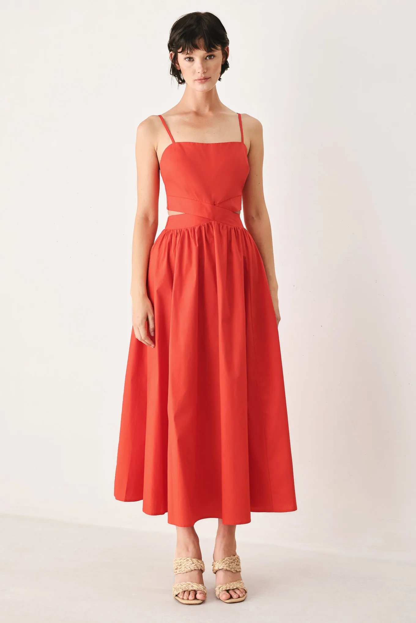 The Riviera Nights Woven Midi Dress sold by Zulily product image thumbnail 2