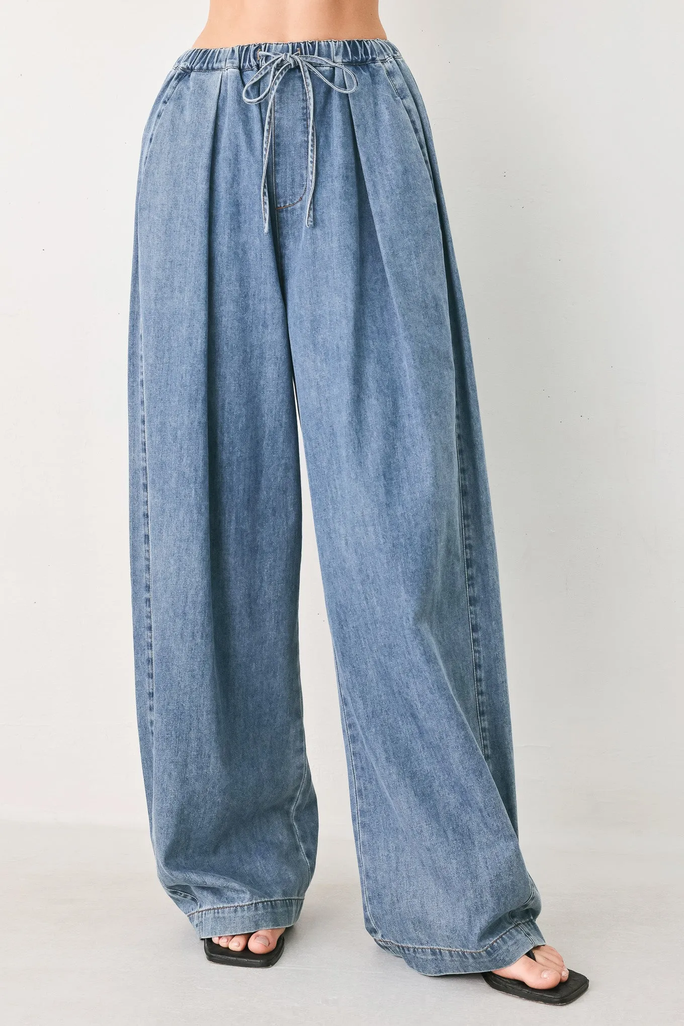 Relaxed Retreat Denim Pants sold by Zulily product image thumbnail 5