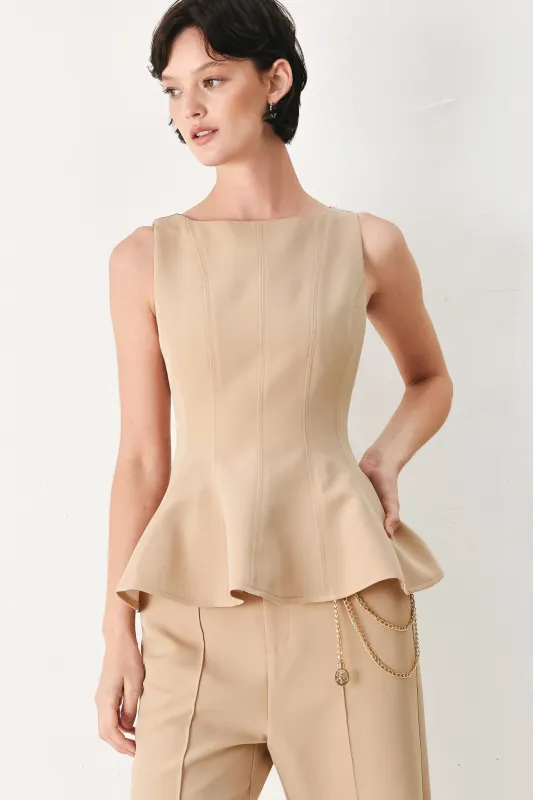 Crystal Bay Woven Top made by Flying Tomato