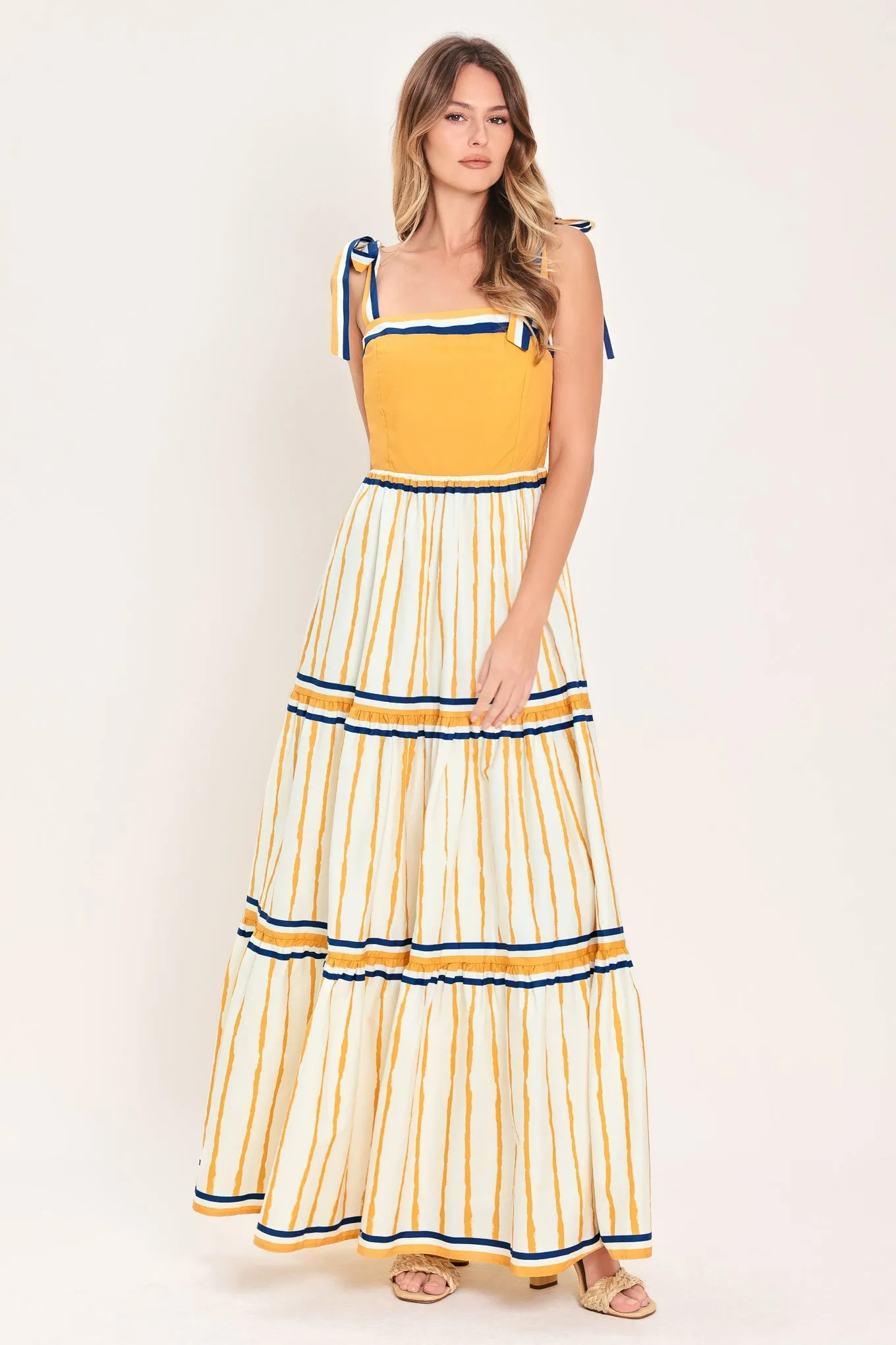 Amalfi Sunkissed Woven Maxi Dress sold by Zulily