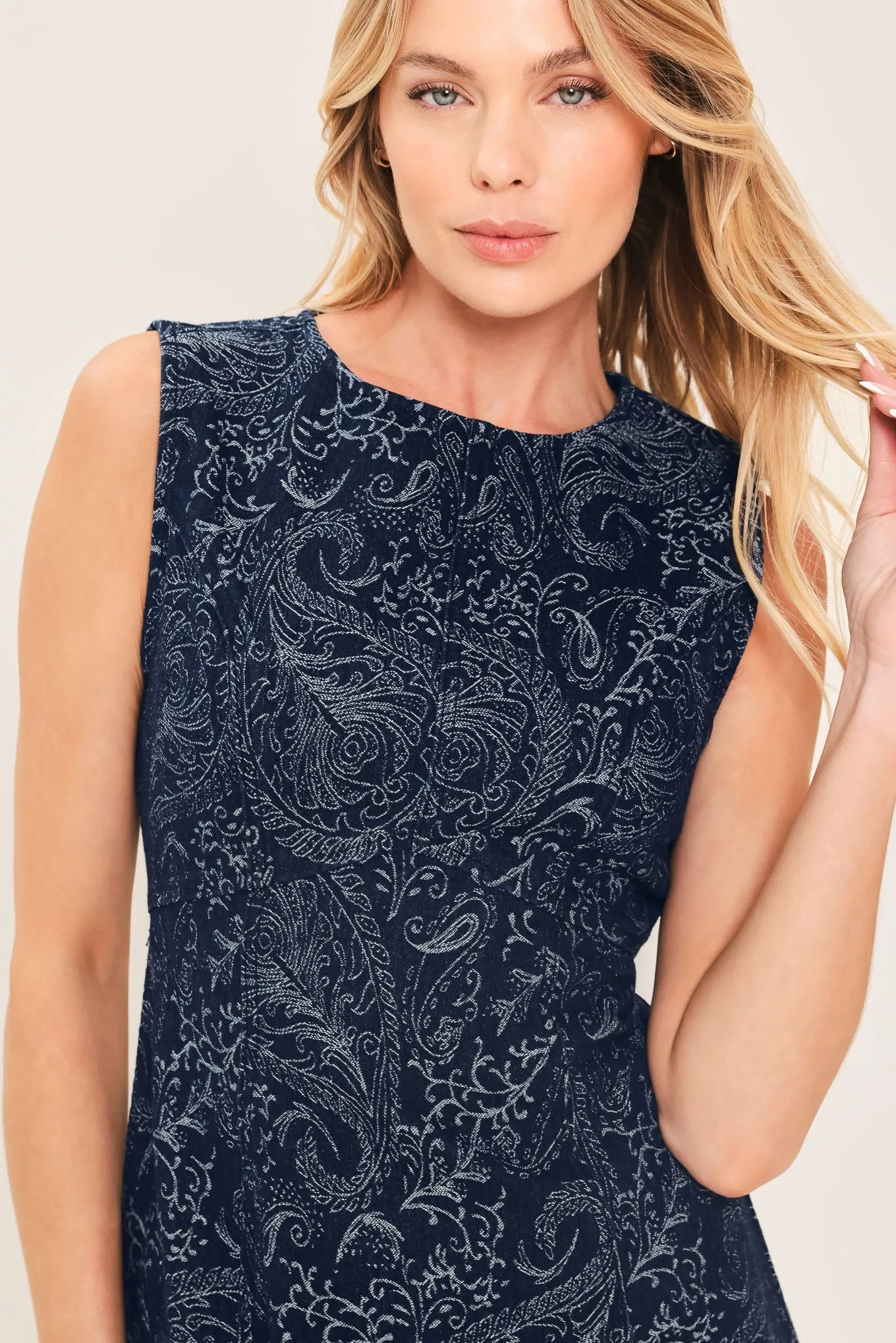 Starlight Charm Woven Mini Dress sold by Zulily product image thumbnail 2