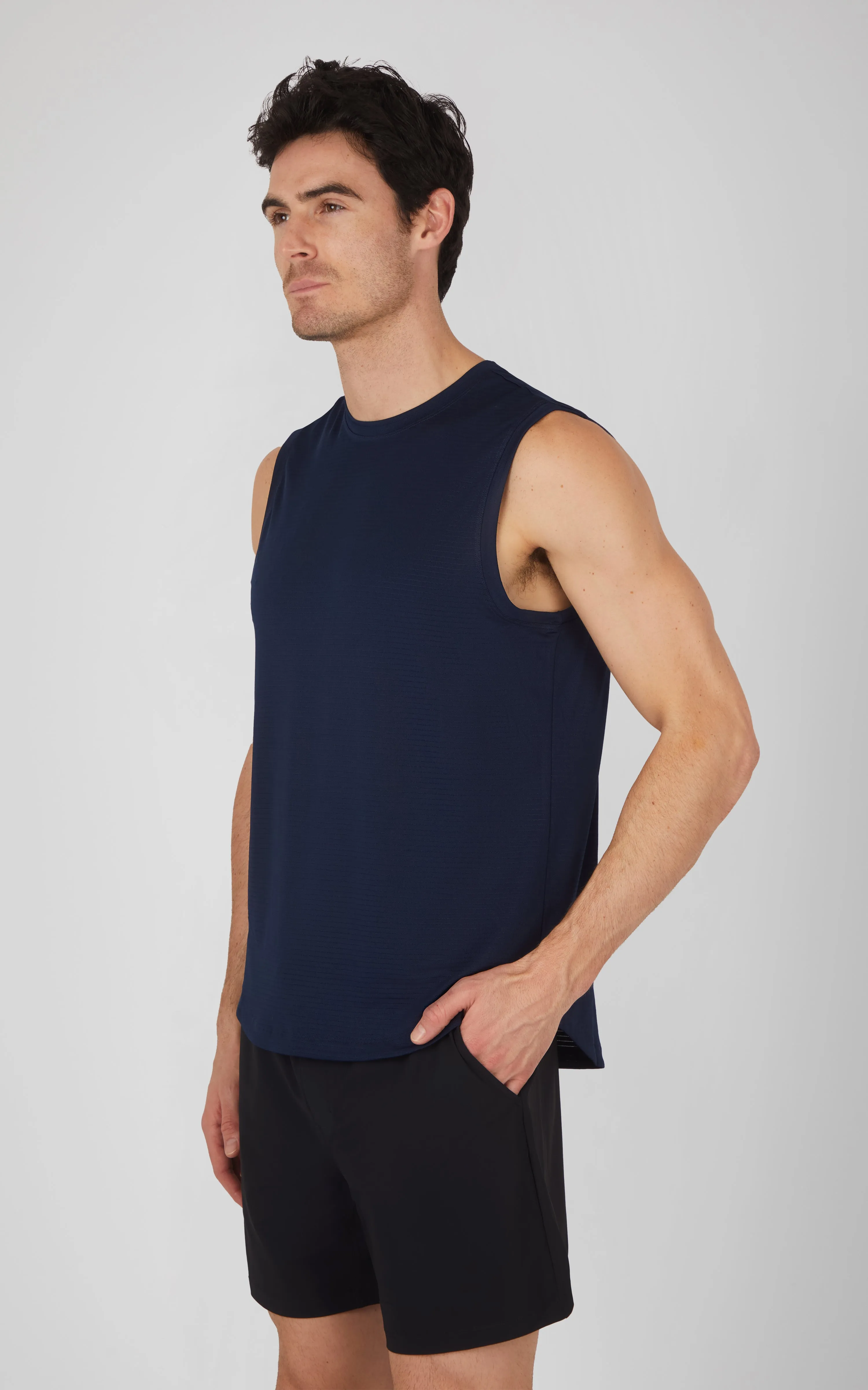 Mens Air Sense Iconic Textured Muscle Tank sold by Zulily product image thumbnail 2