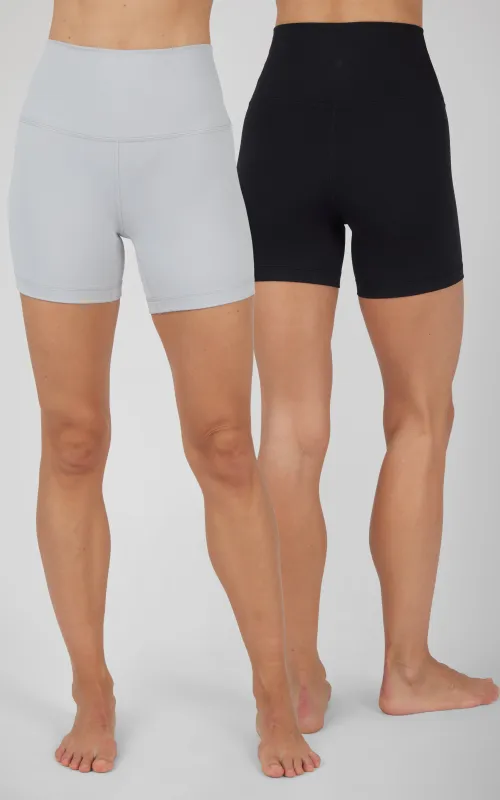 2 PK Lux 5" Classic Shorts made by 90 Degree By Reflex