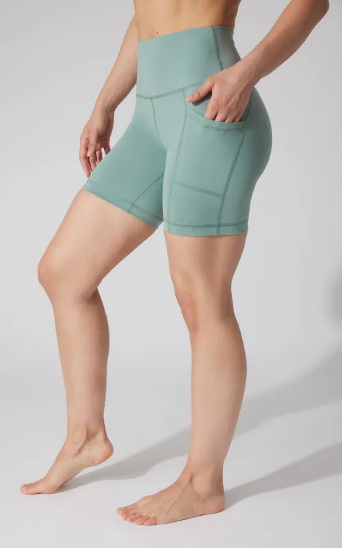 2 PK Wonderlink 7" Side Pocket Short and Everyday Classic Short made by 90 Degree By Reflex