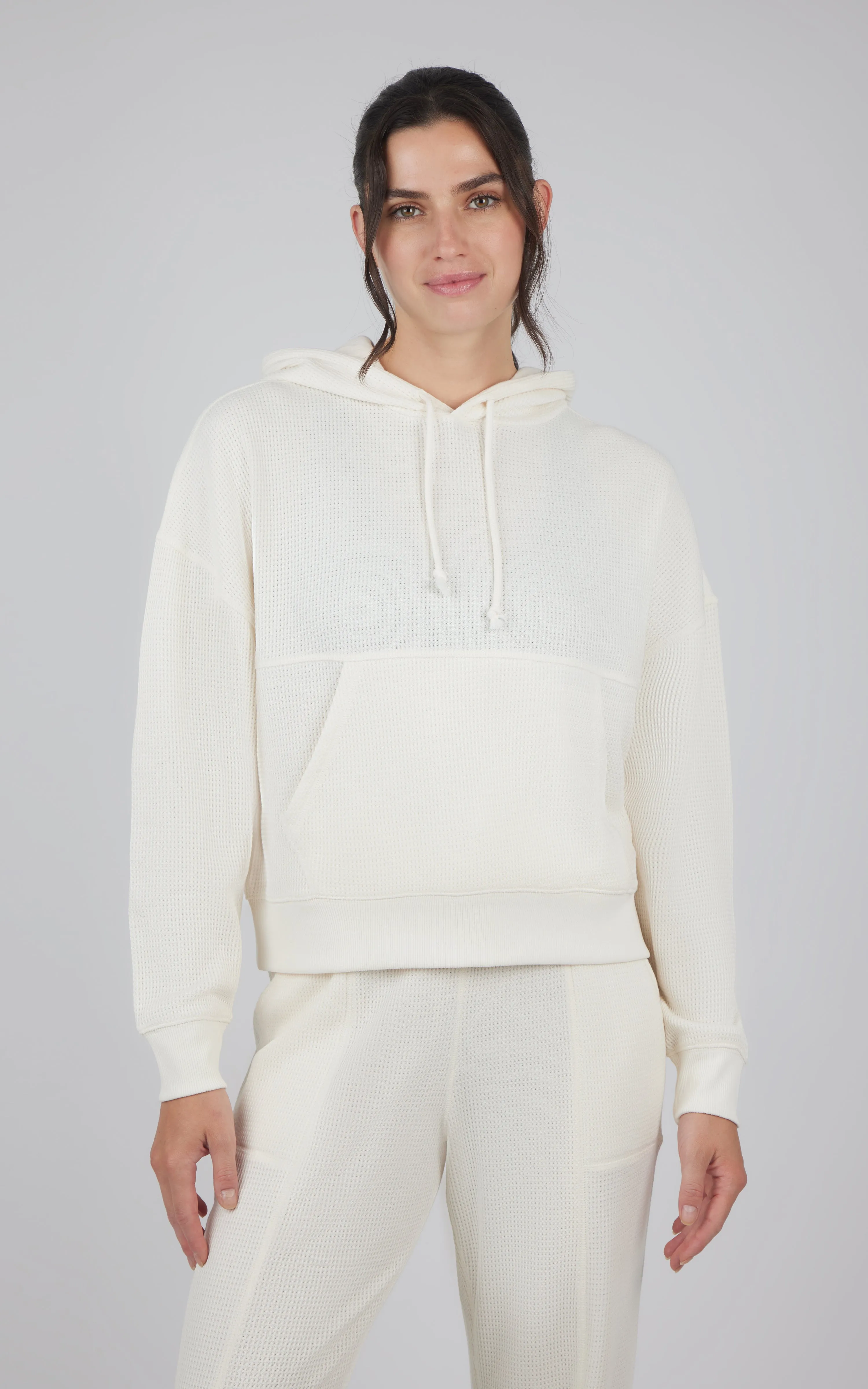 Brushed Inside Waffle Offline Pullover Hoodie sold by Zulily