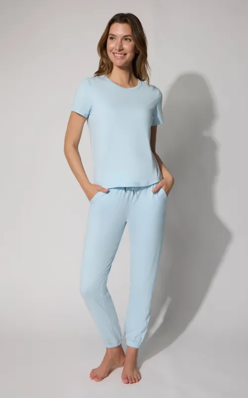 Cationic Jersey Short Sleeve & Jogger Set made by 90 Degree By Reflex