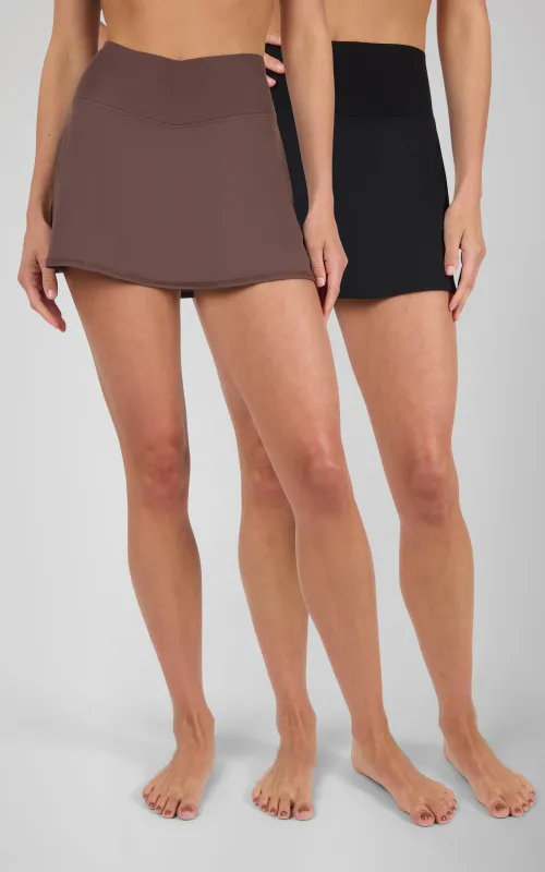 Airlux Crossover & Everyday Basic Skort 2 PK made by 90 Degree By Reflex
