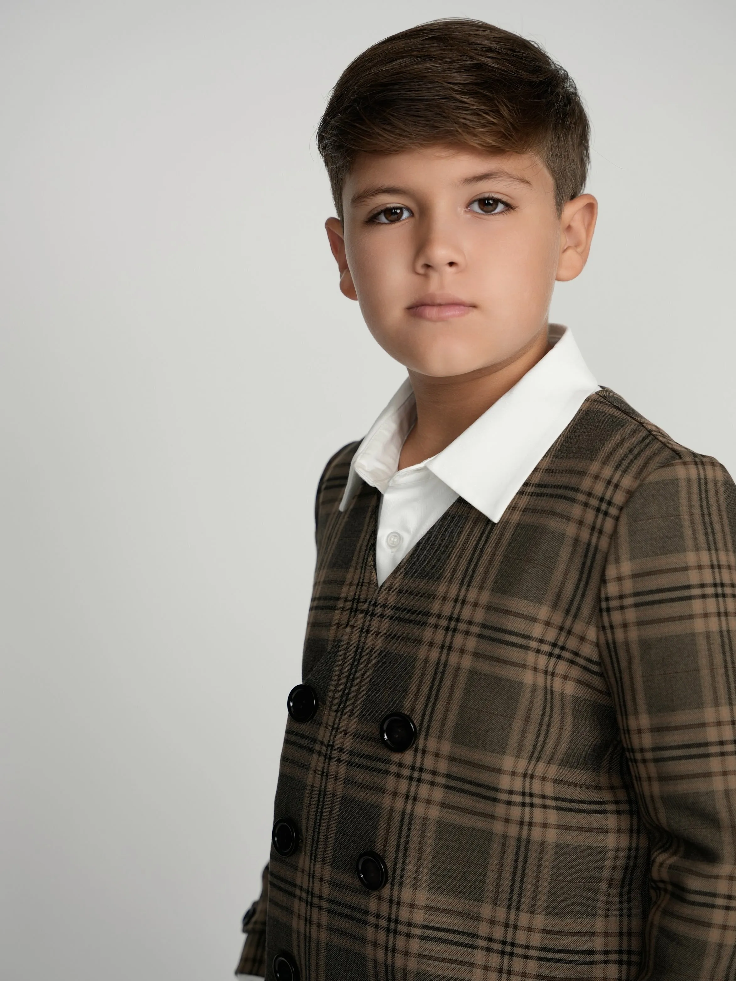 Plaid Double Breasted Dress Blazer sold by Zulily product image thumbnail 5