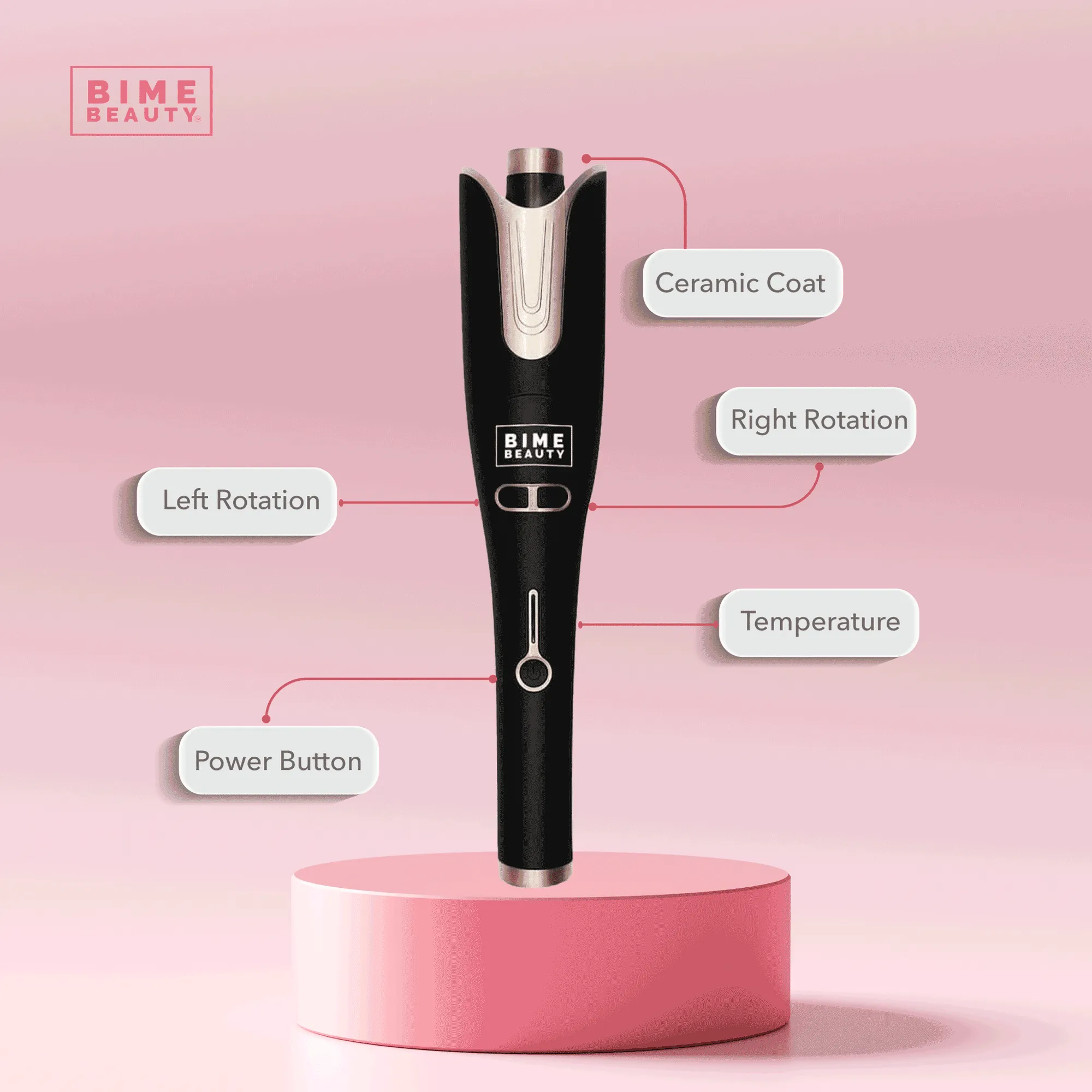 Curl Me Perfection Automatic Hair Curler sold by Zulily product image thumbnail 4