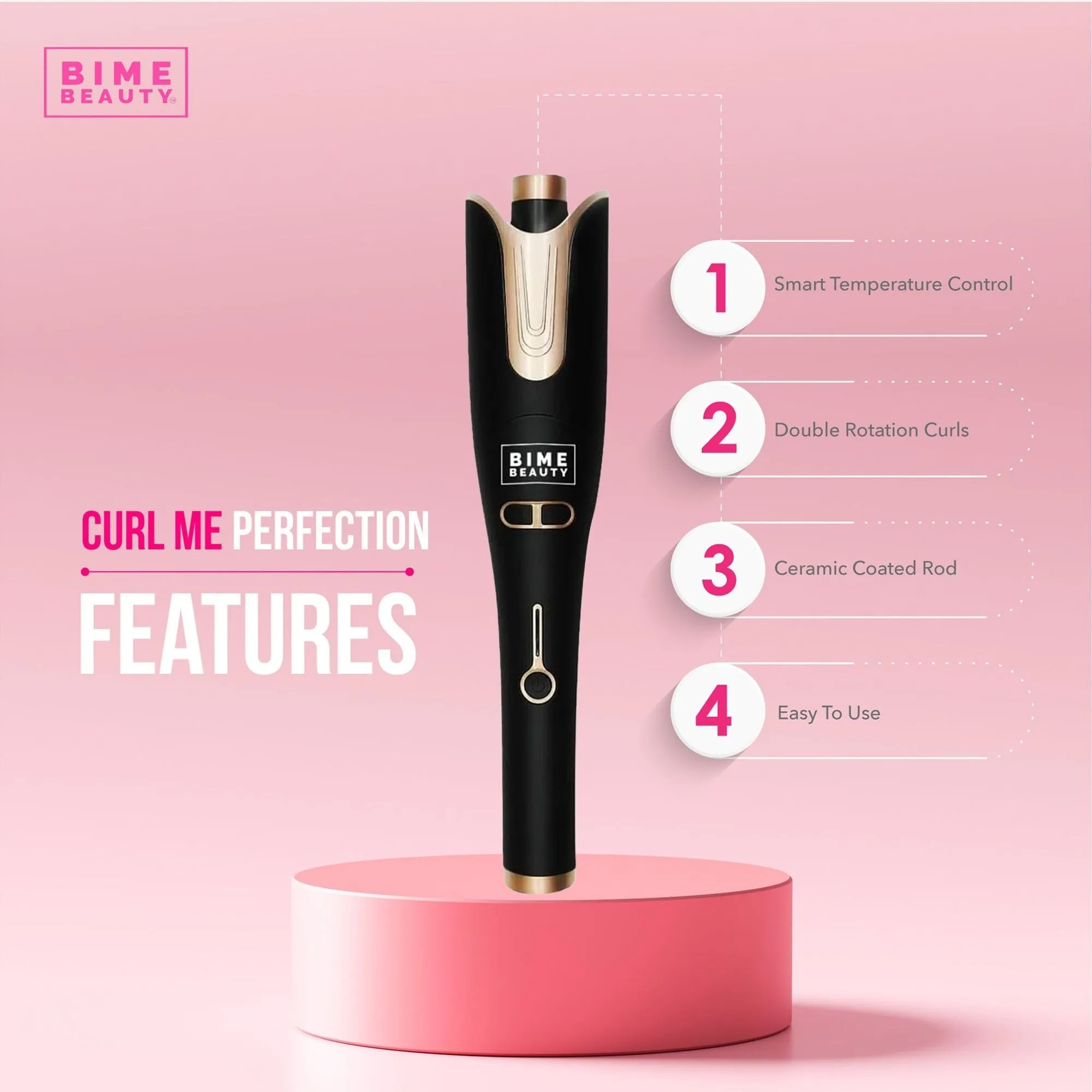 Curl Me Perfection Automatic Hair Curler sold by Zulily product image thumbnail 5