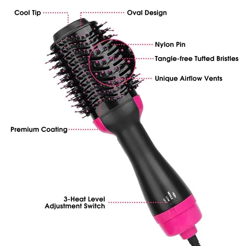 4-In-1 Hot Hair Volumizer Dryer Brush sold by Zulily product image thumbnail 4