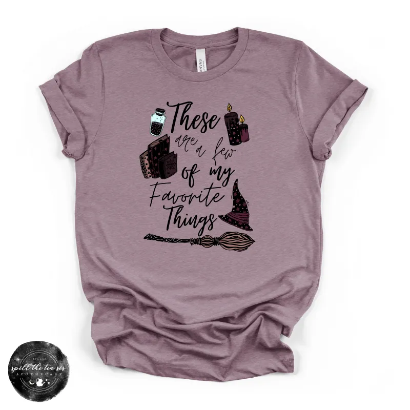 These Are A Few of My Favorite Things Tee | Witchy Graphic T-Shirt made by Zulily