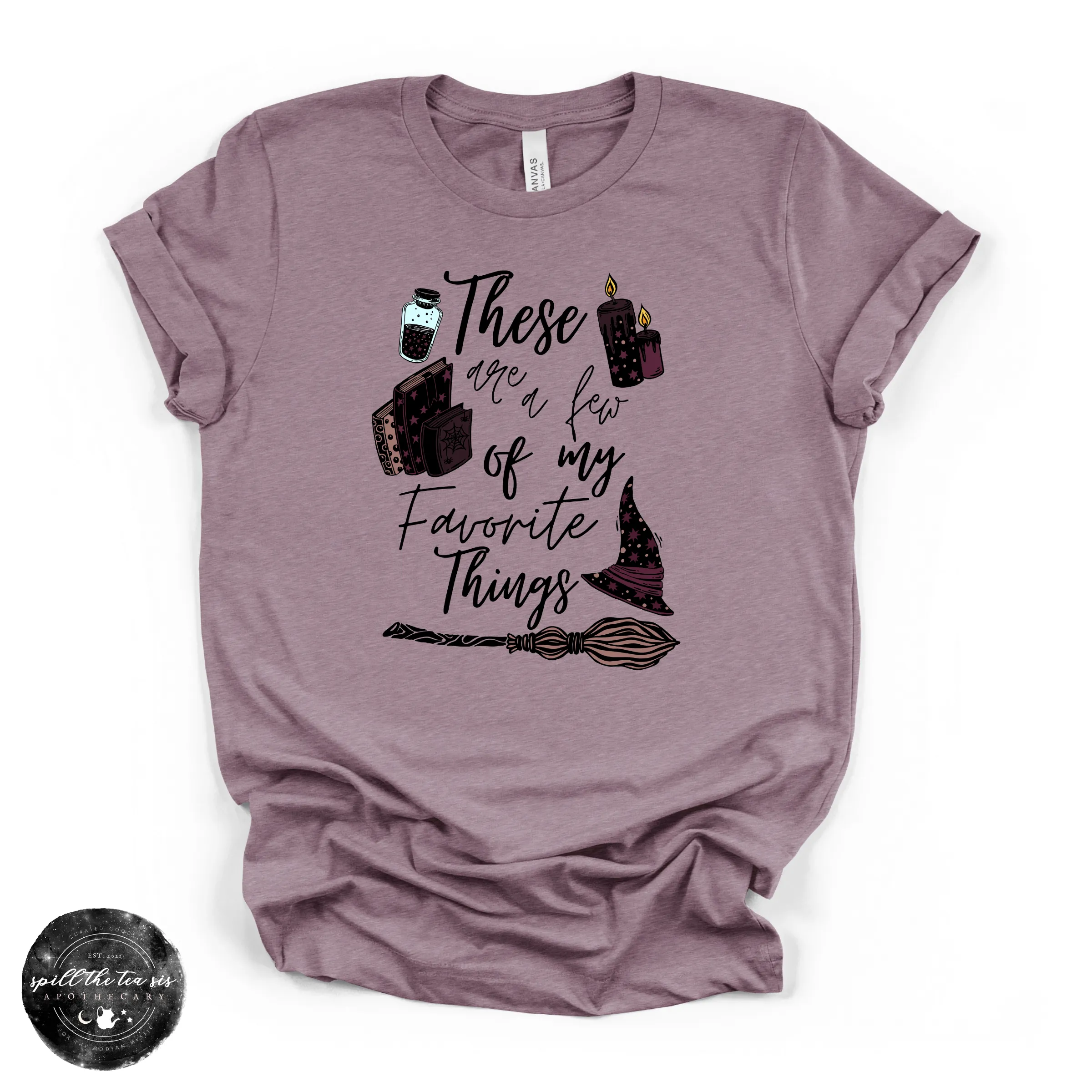 These Are A Few of My Favorite Things Tee | Witchy Graphic T-Shirt sold by Zulily