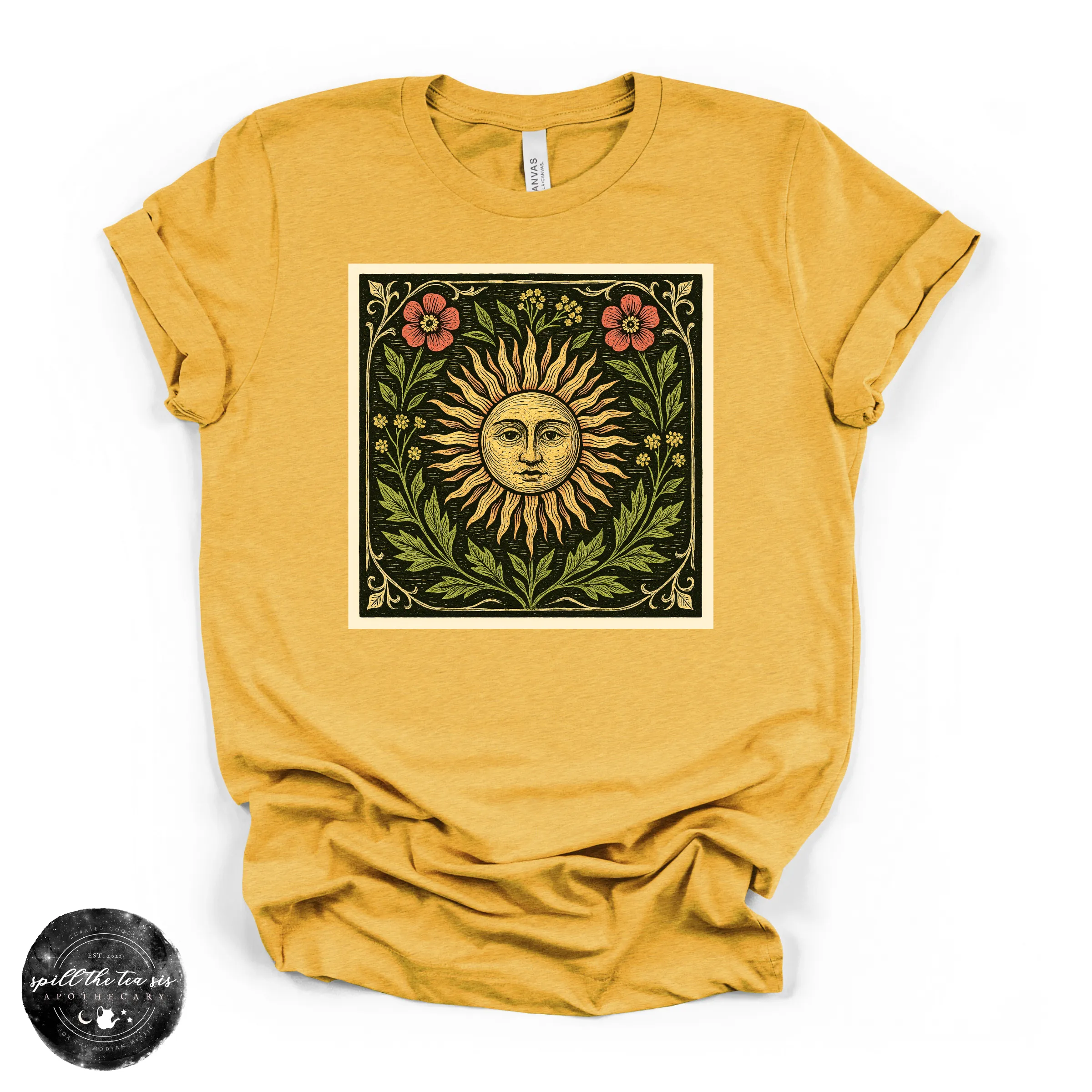 Sun Solstice Tee | Celestial Graphic T-Shirt sold by Zulily product image thumbnail 3