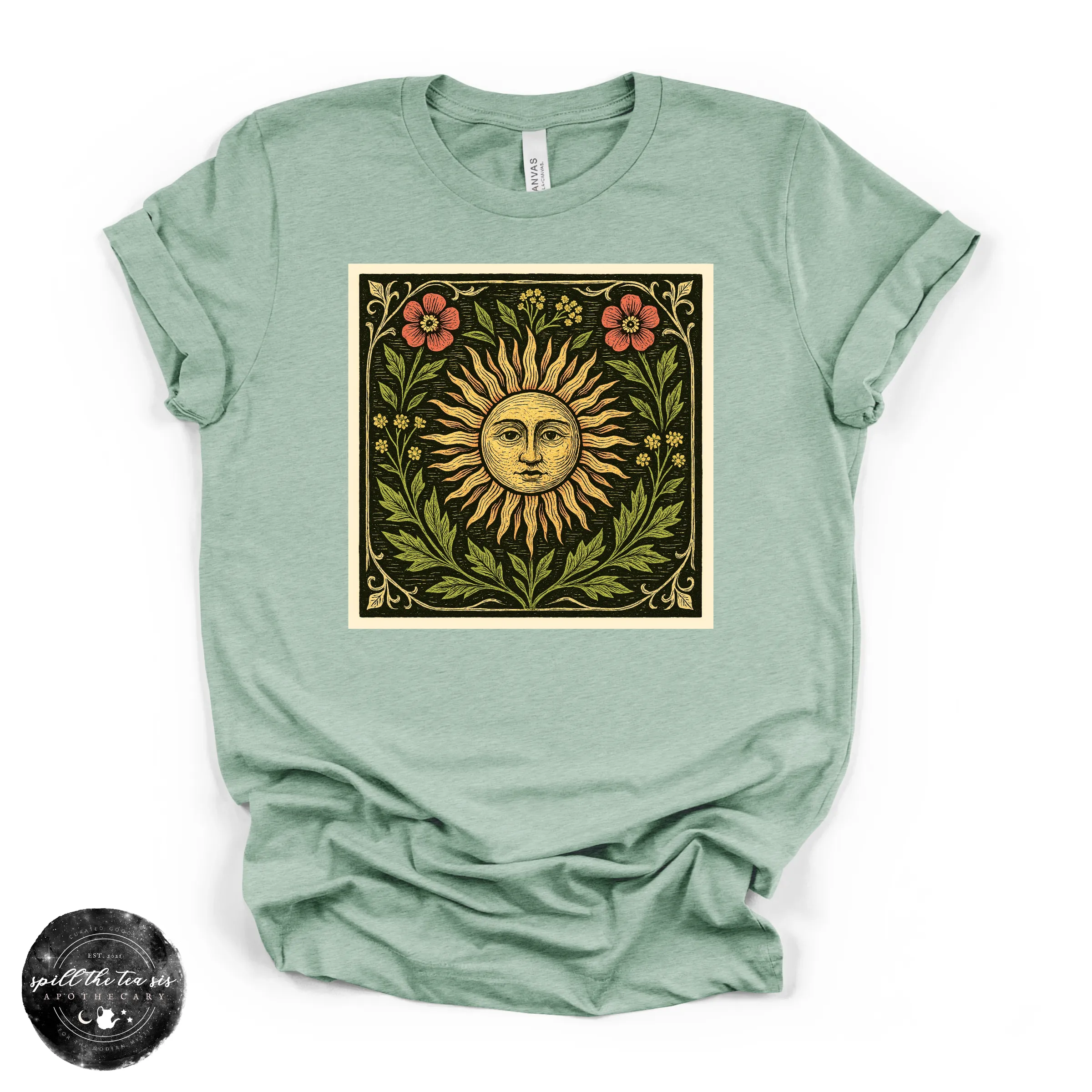 Sun Solstice Tee | Celestial Graphic T-Shirt sold by Zulily product image thumbnail 4
