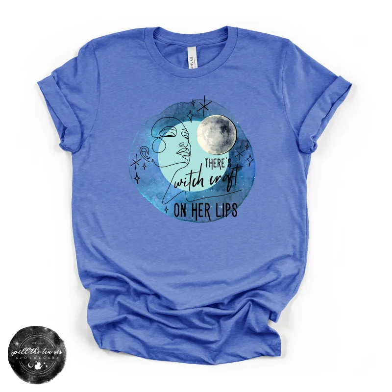 There’s Witchcraft on Her Lips Tee | Witchy Graphic T-Shirt made by Zulily