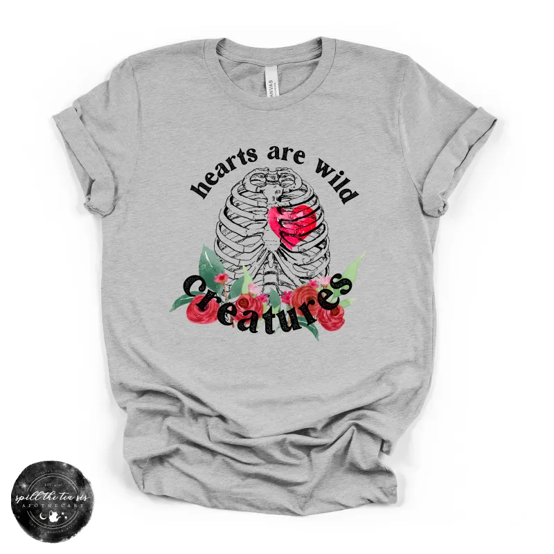 Hearts Are Wild Creatures Tee | Inspirational Graphic T-Shirt made by Zulily