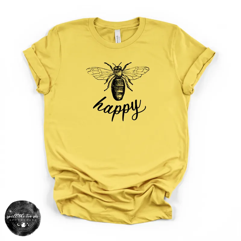 Bee Happy Tee | Bee Graphic T-Shirt made by Zulily