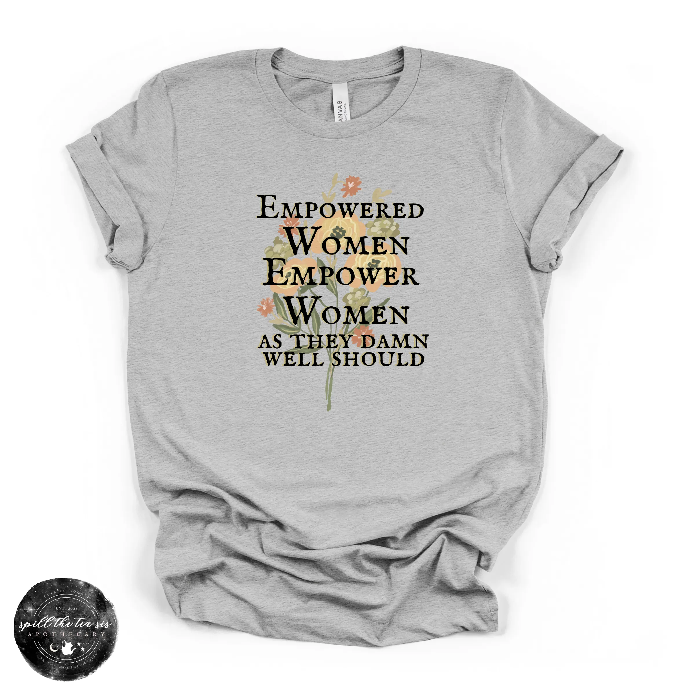 Empower Women Tee | Feminine Strength Graphic T-Shirt sold by Zulily product image thumbnail 4