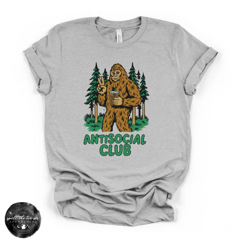 Antisocial Bigfoot Tee | Funny Sasquatch Graphic T-Shirt made by Zulily