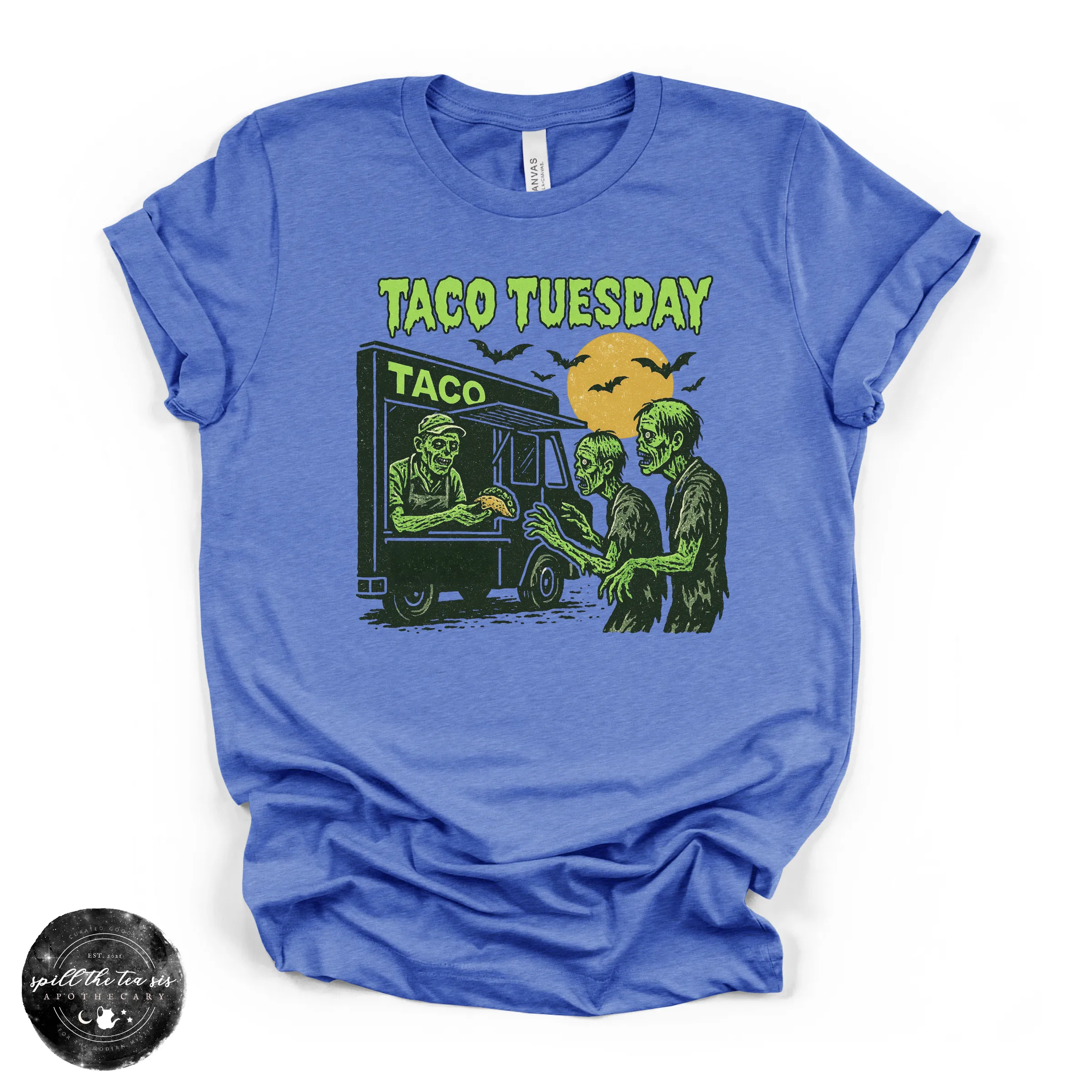 Taco Tuesday Zombie Tee | Funny Zombie Graphic T-Shirt sold by Zulily product image thumbnail 2
