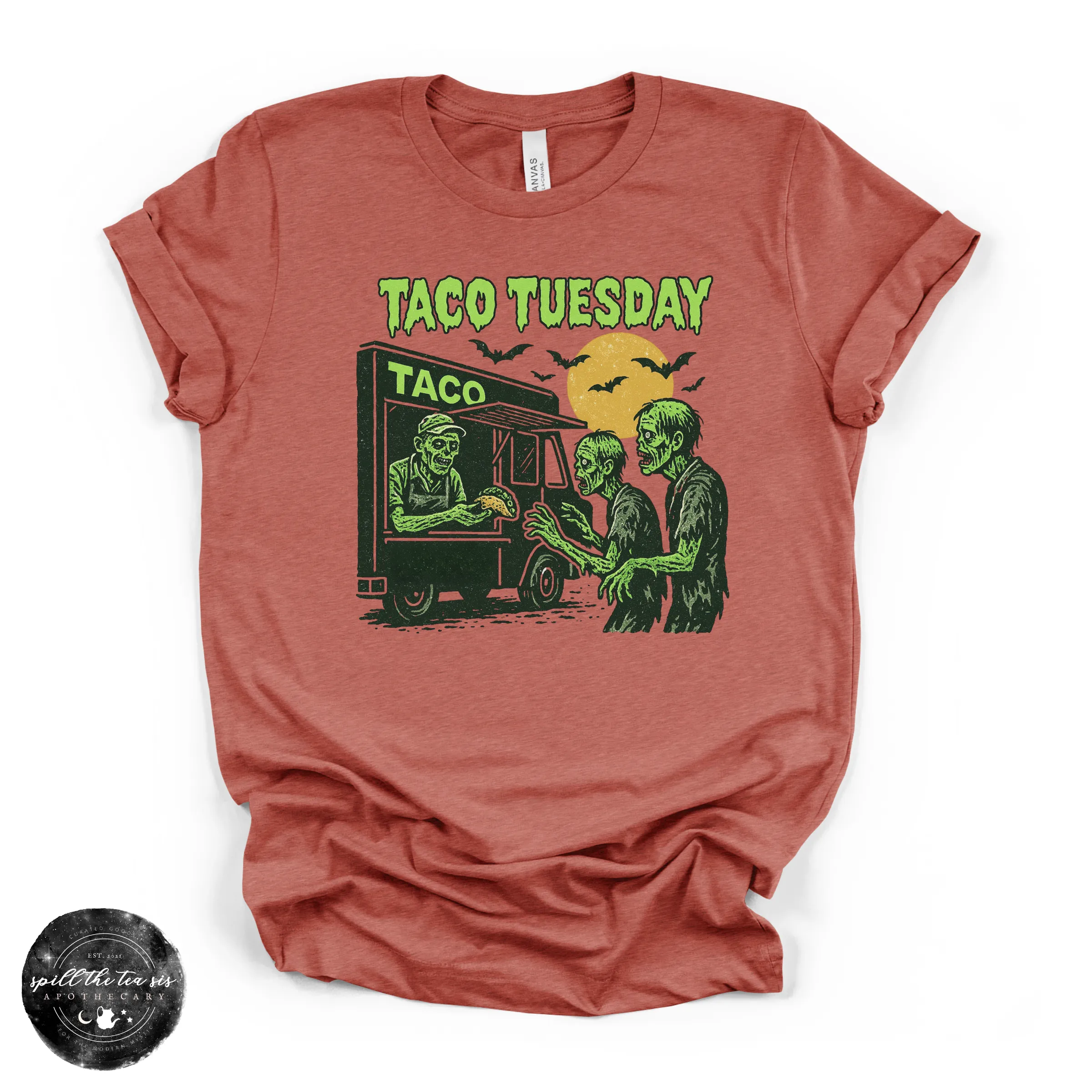 Taco Tuesday Zombie Tee | Funny Zombie Graphic T-Shirt sold by Zulily product image thumbnail 3